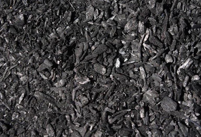 muestra de biochar producido en españa