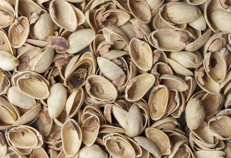 Cáscara de pistacho