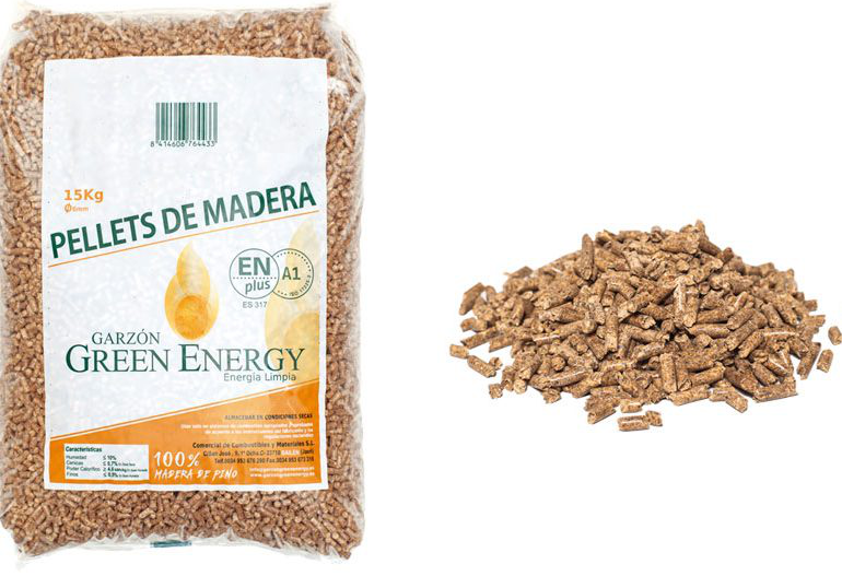 saco de pellets para estufas de pellets canalizables