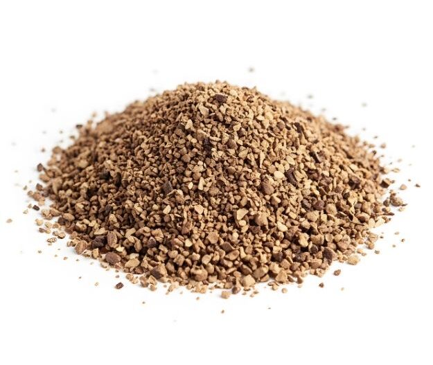 montón de hueso de aceituna certificado