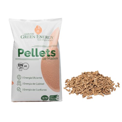 saco de pellets 15kg garzon green energy